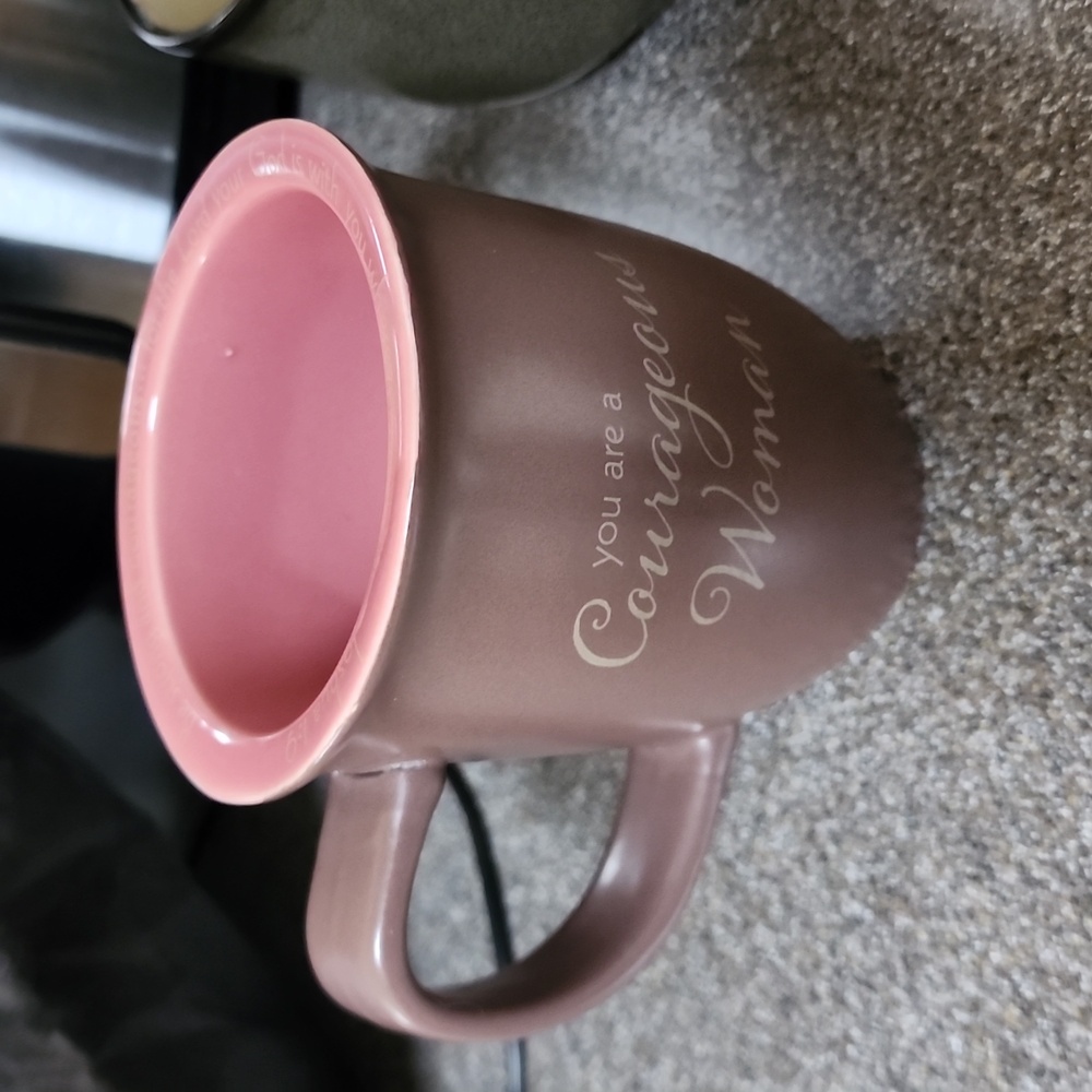 Abbey Press inspirational mug "You Are A Courageous Woman"